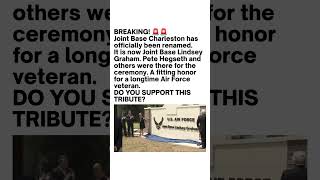 Joint Base Charleston Renamed for Lindsey Graham
