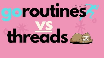 Go Routines vs Threads | Why are goroutines blazingly fast