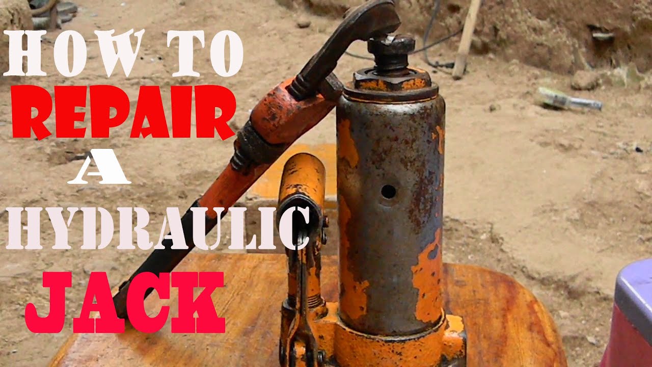How to repair a hydraulic Jack#automobile #abelbirhanuየወይኗ #habesha ክሪክ አጠጋገን