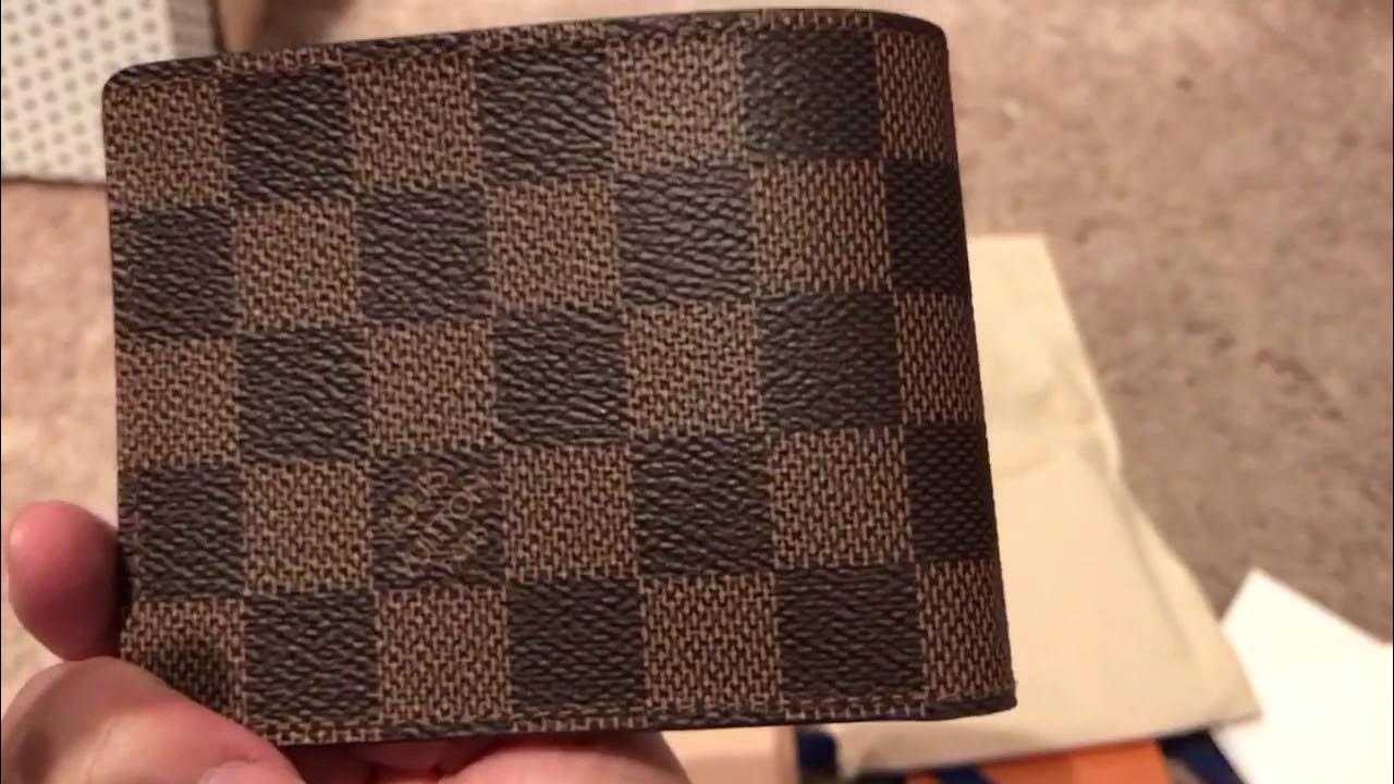Louis Vuitton mens wallet damier ebene 2017 