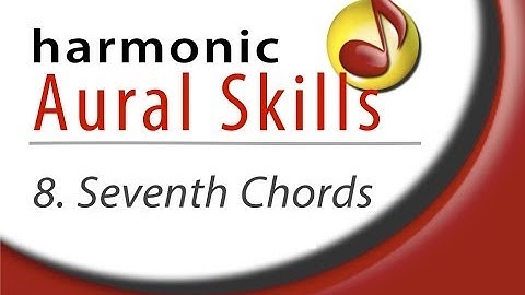 Harmonic Aural Skills (Lesson 8) Seventh Chords.