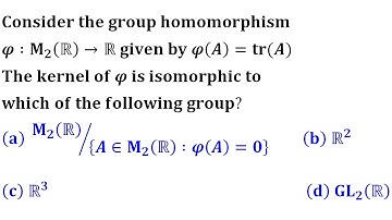 surjective group homomorphisms kernel of isomorphism gate 2014 group theory abstract algebra
