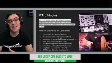 The Unofficial Guide to vMix   6 Audio Plugins