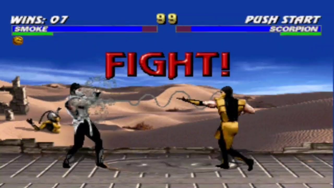 Mortal Kombat Trilogy MS-DOS - Human Smoke Gameplay Very Hard 2024