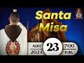 Santa Misa en Caballeros de la Virgen, 23 de abril de 2024 ⚜ 7:00 p.m.