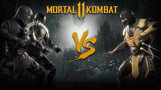 Mortal Kombat 11 Noob Saibot vs Scorpion | Нуб Сайбот против Скорпиона