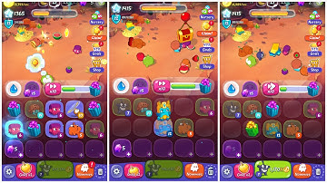 OM NOM MERGE FUNNY GAME #26  | KIDS GAME ON ANDROID/IOS