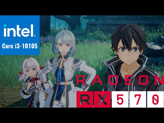 SWORD ART ONLINE Fractured Daydream RX 570 8GB (I3-10105