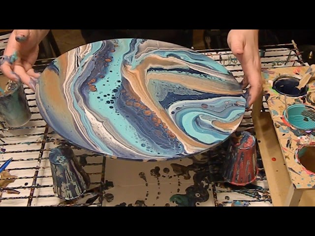 The Best Color Combinations For Acrylic Pouring – No More “Muddy” Pours -  Canvas In Common