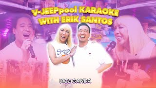 V-JEEPpool Karaoke with Erik Santos | VICE GANDA