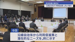 JR米坂線の復旧は 沿線自治体が「利用促進策」を提示【新潟】スーパーJにいがた3月26日OA