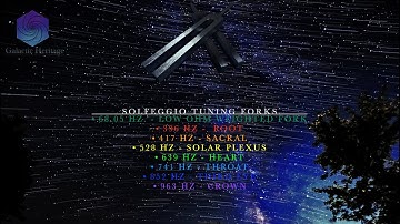 Solfeggio Tuning Forks Only | All Chakras | Pure Tones | Healing, Calming