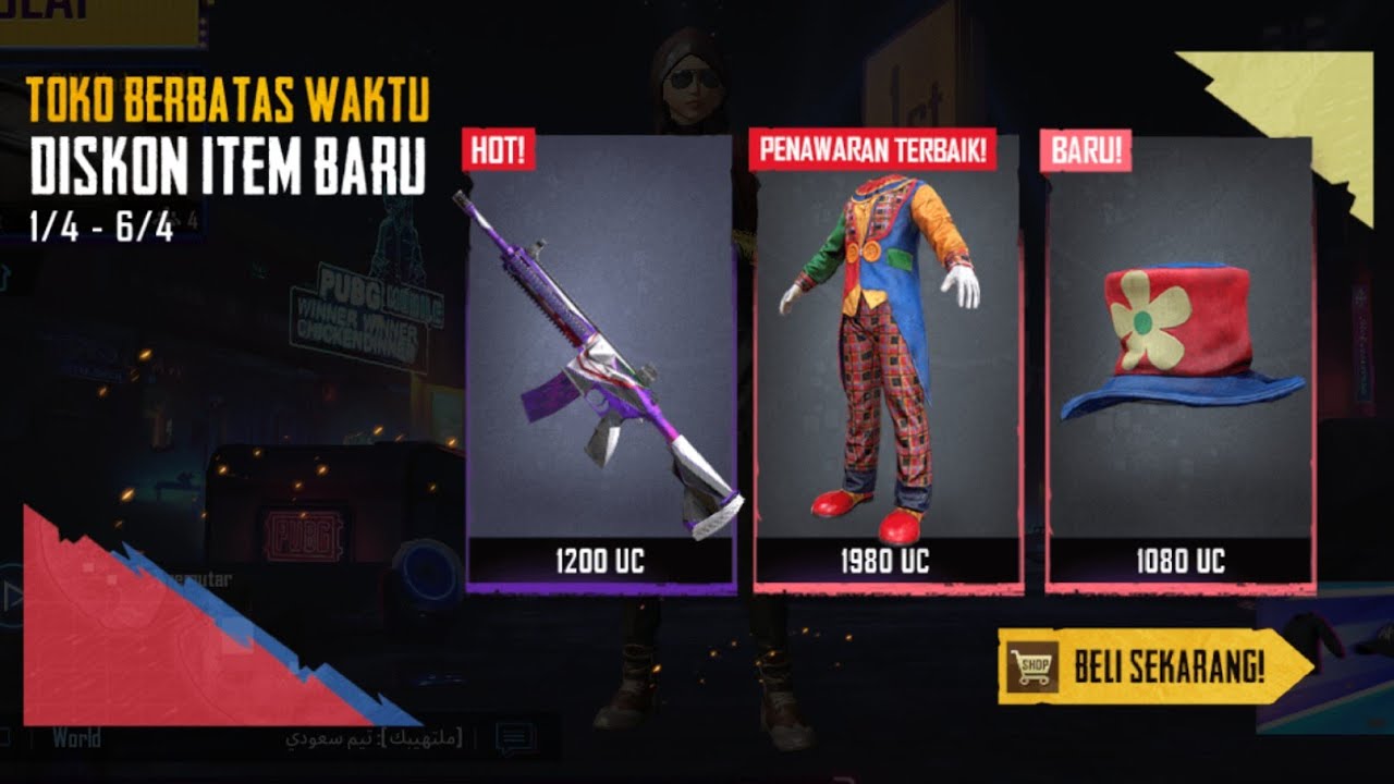 PUBG MOBILE TIME LIMITED SHOP APRIL YouTube