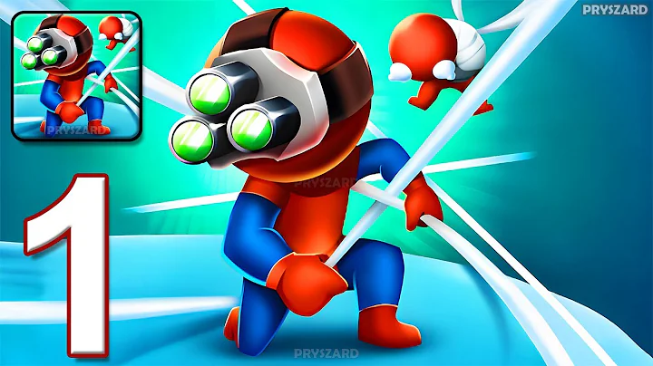 Webbi Boi 3D - Gameplay Walkthrough Part 1 - Target Enemies With Spider Web (iOS, Android)