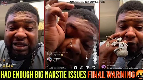 Had Enough: Big Narstie Exposes The Truth About UK Drill Rappers And Jail‼️
