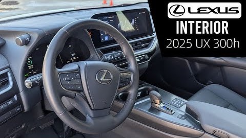 2025 Lexus UX 300h Interior | Detailed Walkthrough