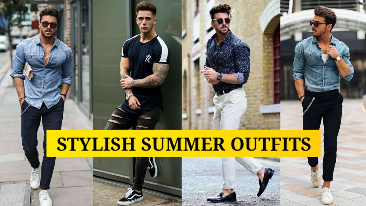 Latest Men's Summer Fashion 2021 | Summer Outfit Ideas For Men | Men's ...