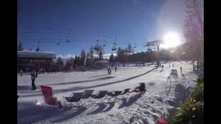 Time-lapse of a Ski Slope using the Mobius Action Camera