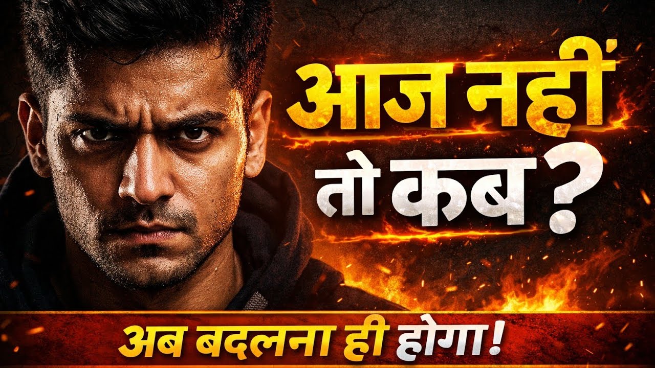 Aaj Nahi Toh Kab|Powerful Motivation For Student| Powerful Motivation Hindi