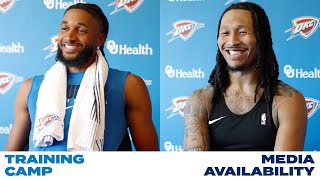 Training Camp Media Availability | October 1, 2025 | OKC Thunder