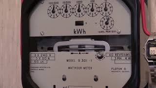 Powered : S301.1, 3ph 4w kWh meter (Whole Current, Sangamo Weston )