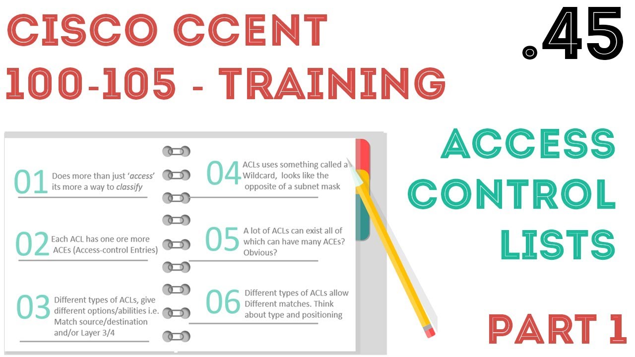 Cisco - CCENT/CCNA R&S (100-105) - ACL - Access Control List - Part1 ...