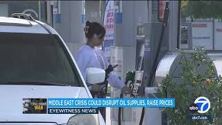 Middle East crisis could raise gas prices, experts say