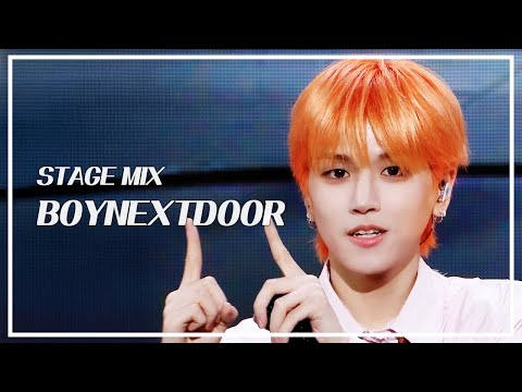 STAGE MIX BOYNEXTDOOR 보이넥스트도어 Hollywood Action 쇼 음악중심 