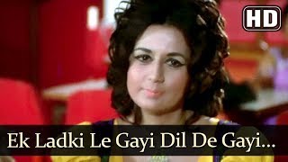 Ek Ladki Le Gayee Dil (HD) - Naya Nasha Song - Nanda - Ranjit Mallick - Sharad Kumar - Kishore Kumar