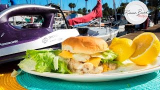 How to Make a McDonald's Filet O' Fish - Fish Filet Sandwich with an Iron