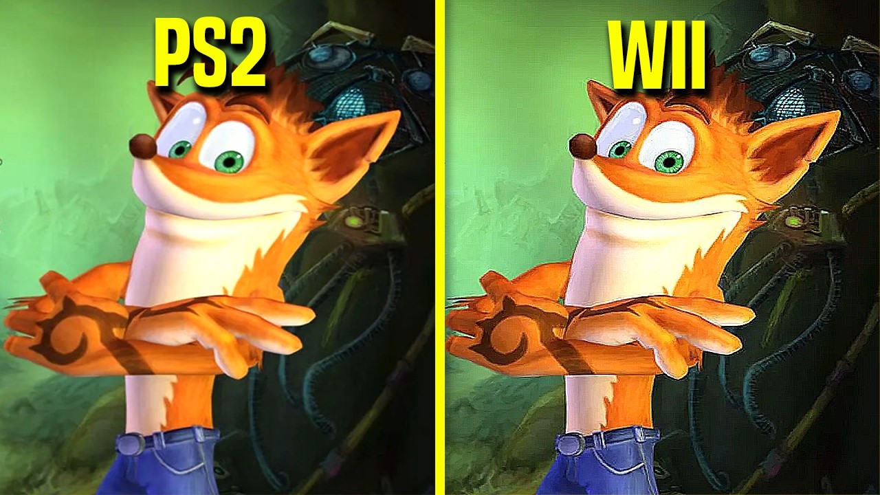 ps2 wii ソフト Crash Mind Over Mutant (2008) PS2 vs Wii | Which Version Wins
