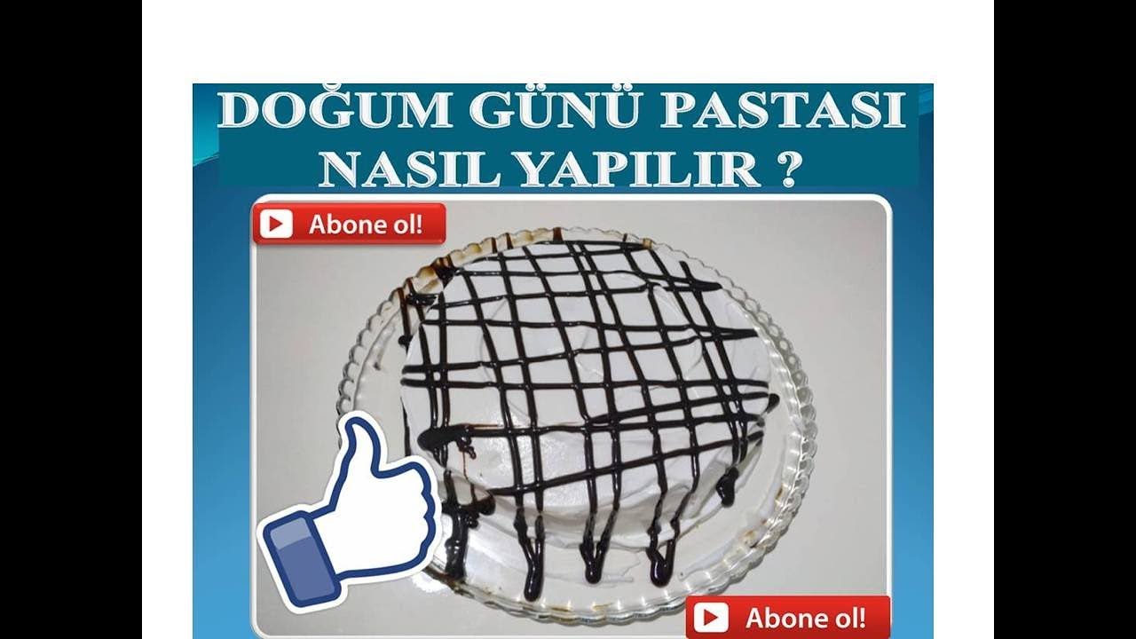 PRATİK DOĞUM GÜNÜ PASTASI TARİFİ | PASTA || YEMEK TARİFİ ||
