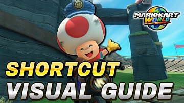 【 Whistlestop Summit 】Easiest Shortcut Guide ー part 1【Mario Kart World】