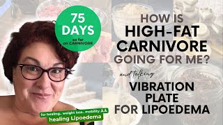How is High Fat Carnivore going? and Lipoedema Update #highfatcarnivore  #lipedema #lipoedema