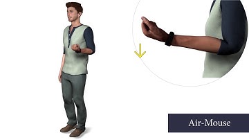 Fastrack Reflex Wav | How to use the Air Mouse