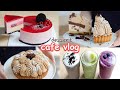 [ENG] 보기만 해도 좋은 케이크와 타르트 만든 날😍|Cafe Vlog/Baking Vlog|내복곰