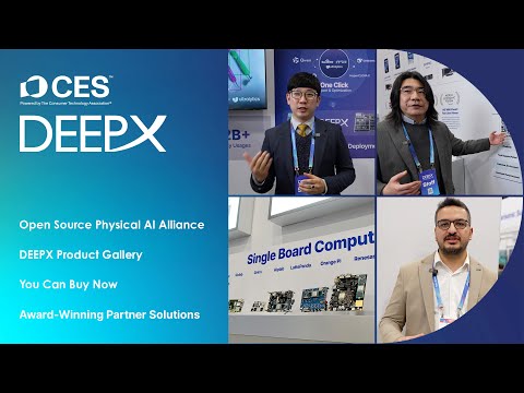 [CES 2026] DEEPX Products, Partners & Market-Ready Solutions