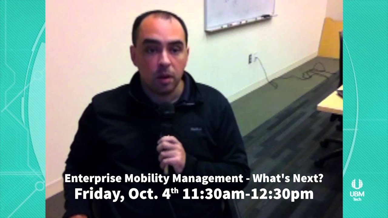 Enterprise Mobility Management -- What's Next?