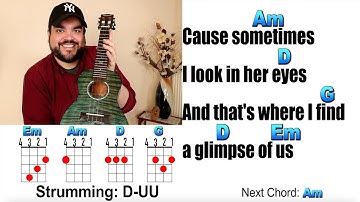 GLIMPSE OF US - Joji (Ukulele Play Along with Chords and Lyrics)