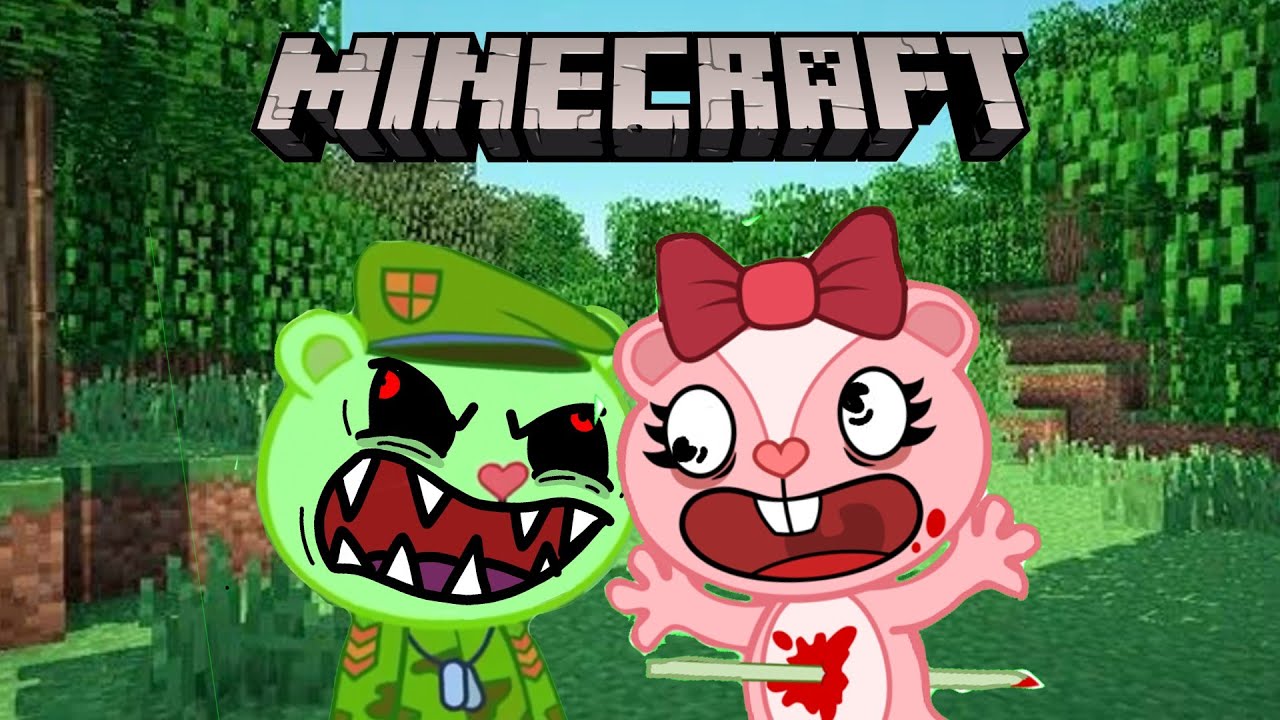 Fliqpy и Giggles играют в Minecraft Survival (находка древних обломков)