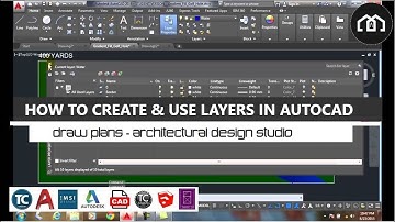 How To Create + Use Layers in AutoCAD / TurboCAD