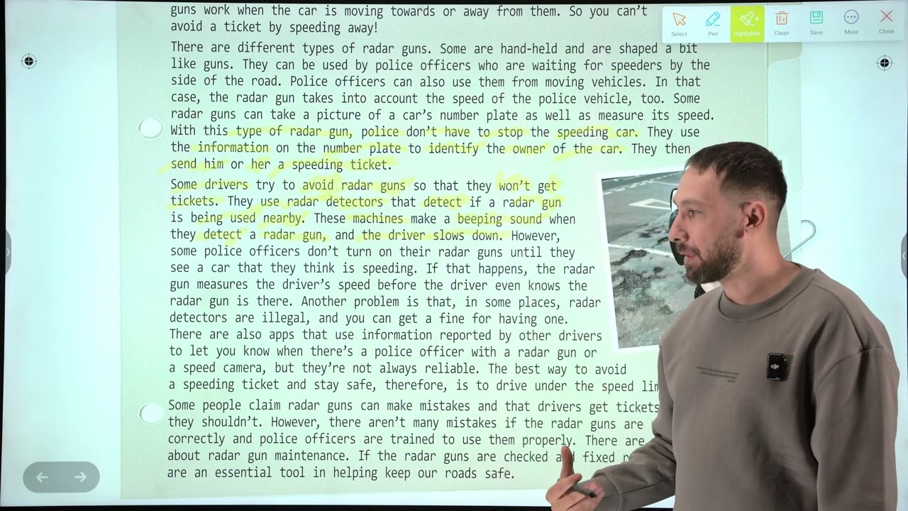قطعة ( الرادار ) 2026 / الوحدة الثانية/ انكليزي سادس اعدادي