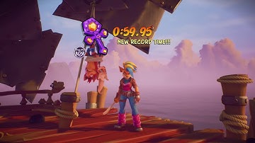 Crash Bandicoot 4 - Developer Time Trial #9: Hook, Line, and Sinker (59:95)