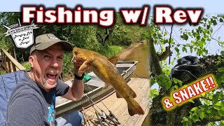 FISHING with Rev & a HUGE SNAKE!! Update Video on the SHOP, the Pinto, the Ford F250, and MORE!! by RevStoration 9,942 views 1 year ago 38 minutes