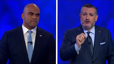 Ted Cruz and Colin Allred answer questions about Jan. 6 during WFAA debate