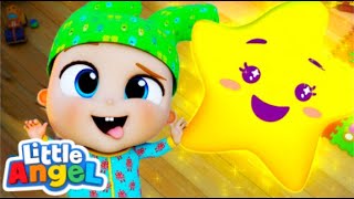 Twinkle Twinkle Little Star (Lullaby for babies) | Little Angel Kids Songs & Nursery Rhymes