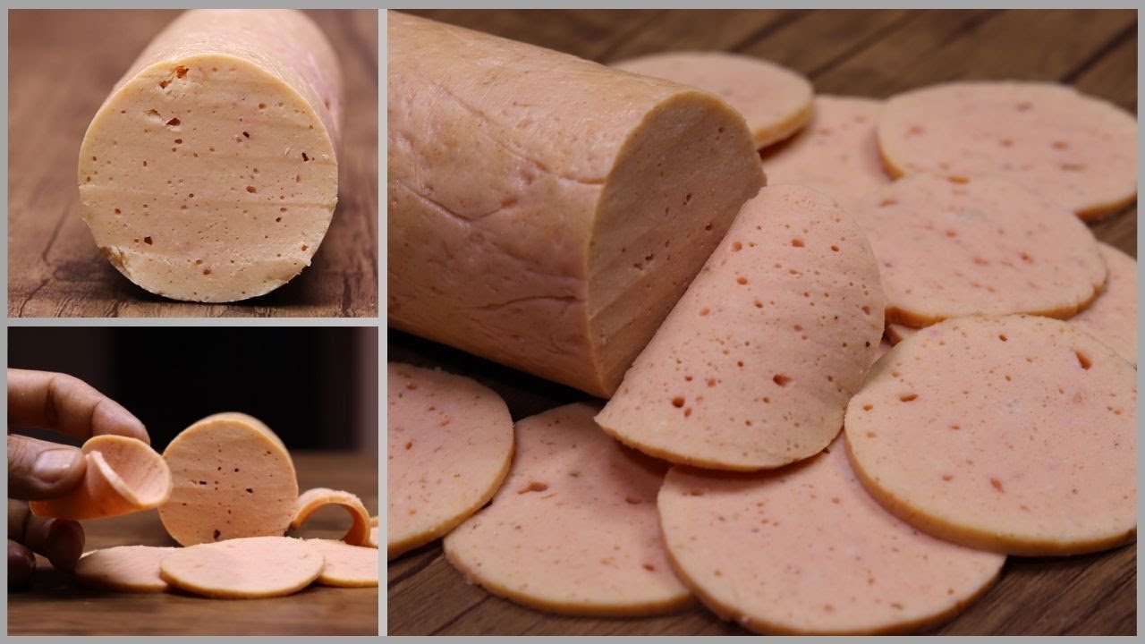 طريقة عمل لانشون الفراخ في البيت مثل الجاهز❗بدون جلاتين❗بدون بيض❗بدون دقيق 👌