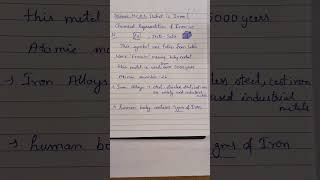 ⚙️⚙️🔗What is Iron symbol | Some important facts of Iron 🔗⚙️⚙️ #powertutorials #shorts