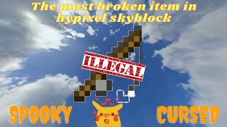 The Most Broken Item in Hypixel Skyblock