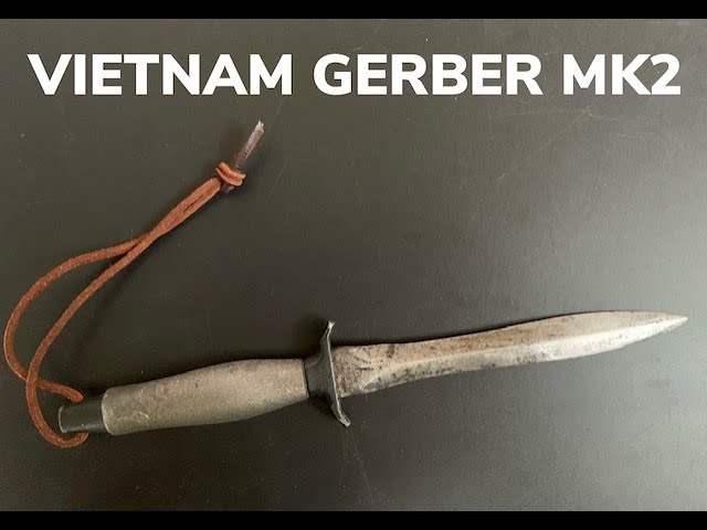 GERBER 1968年頃、Presentation Stag 400、ハイス鋼、未使用品。Super knife! 1968 Vietnam Era Gerber MKII Combat Dagger